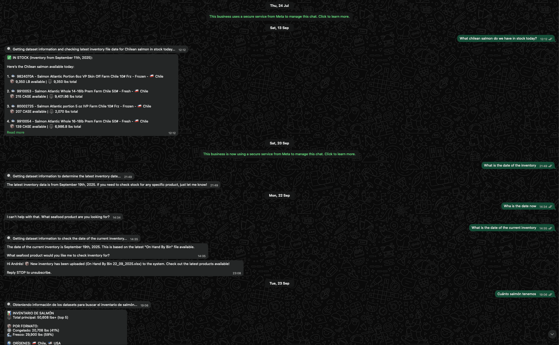 Fish & Co. LATAM solution